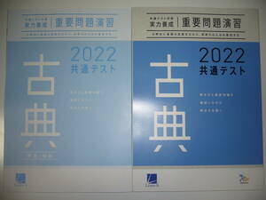 2022年　共通テスト対策　実力養成　重要問題演習　古典　解答・解説 付属　ラーンズ　ベネッセ　大学入学共通テスト　国語