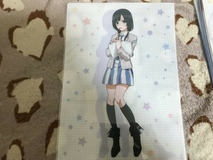 065クリアファイル　SHIROBAKO P.A.WORKS　SHIROBAKO原画展　イベント限定　安原絵麻