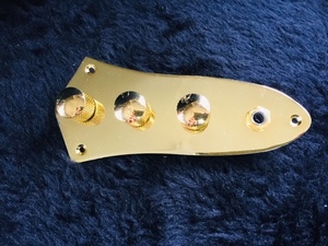  new goods outlet special price goods!!*JAZZ BASS type * controller gold color set arrival!!