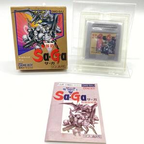 ■【美品】 任天堂 ニンテンドー ソフト 魔界塔士 SaGa サガ スクエア GAMEBOY GBの画像1