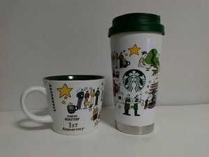 2020 スタバ ステンレスTOGOロゴタンブラー コーヒージャーニー マグカップ 各1個/リザーブ ロースタリー 東京/1周年記念/限定品/中目黒