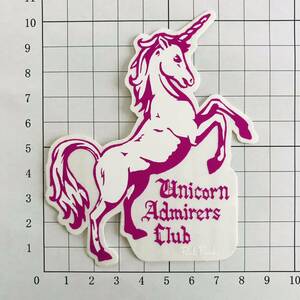 Paul Frank Unicorn Admirers Clubステッカー ポールフランク