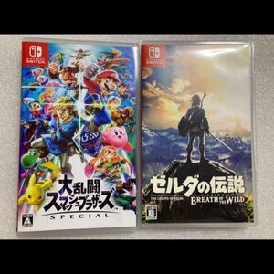 大乱闘スマッシュブラザーズSPECIAL Switchソフト ゼルダの伝説 ブレスオブザワイルド ニンテンドースイッチ
