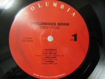 J/LP/無傷!!/Columbia 赤ラベ 180g重量盤/Thelonious Monk/Criss_画像3