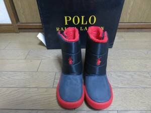 【新品】POLO裏起毛撥水加工ブーツ　１９．０