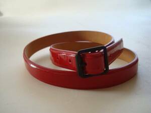 3.1 phillip lim Italy made pa tent leather belt sizeL