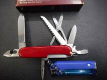 ナイフ　ビクトリノックス　VICTORINOX 　 ８丁出し　赤色_画像2