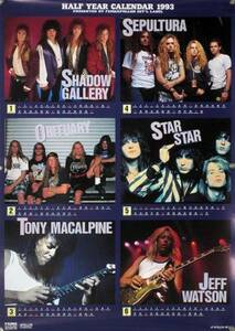 OBITUARY TONY MACALPINE JEFF WATSON B2ポスター (20_06)