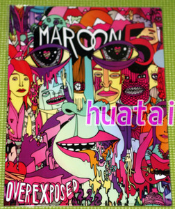 Maroon 5 マルーン5 Overexposed 宣伝用クリアファイル