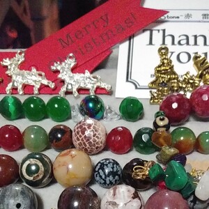 クリスマスギフト「みらいのとんぼ」ハンドメイド 天然石 エナジーストーン^^