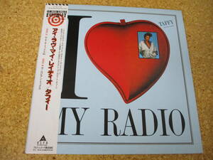 ◎Taffy タフィー★I Love My Radio(Midnight Radio)/日本 12インチ Single盤☆帯、シート