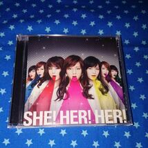 【Kis-My-Ft2】SHE! HER! HER! 通常盤 CD 初回出荷分限定 キス顔ミニポスター《宮田俊哉》付き　 ＊同梱可＊_画像1