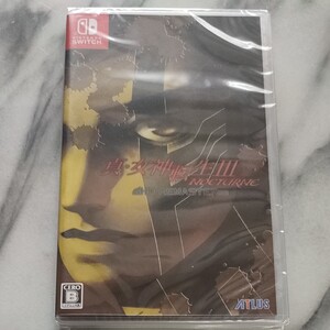 新品未開封 真・女神転生Ⅲ nocturne HD remaster メガテン3 ノクターン リマスター switch 女神転生3