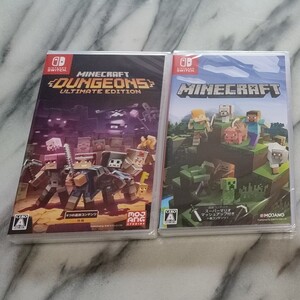 新品未開封 マインクラフトダンジョンズ アルティメット マインクラフト Minecraft Dungeons switch