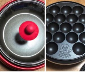 象印 ミニグリルパン & ニトリ たこ焼き器 セット