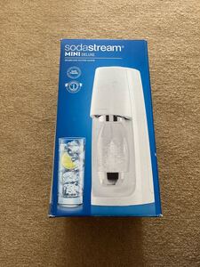 1度使用した、ソーダストリームミニデラックス