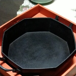 南部鉄器 八角鍋シリーズ すき焼き鍋 南部鉄器