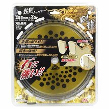 超剛 チップソー 剛龍 255mmx40p