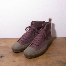 新品未使用 Made in Kurume Moonstar Basket Hi コーデュロイ こげ茶 US8 26cm ムーンスター shoes like pottery_画像1