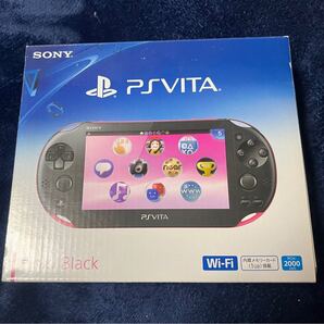 PS Vita PCH-2000 Wi-Fiモデル ピンク ブラック SONY 中古 新品同様品
