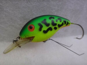 OLD REBEL DEEP weeR WEEDLESS　レーベル　ディープ ウィR　ウィードガード付き　ウィードレス　マットタイガー　ペイントロス 小キズあり