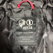 [即決古着]NESTA BRAND/ネスタブランド/中綿ジャケット/フーディー/撥水加工/刺繍/カモフラ/迷彩/レッド/Mサイズ/203NB1700_画像8