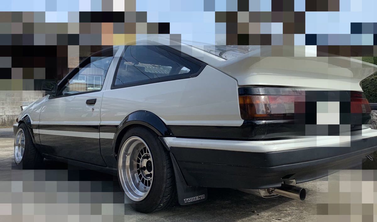 最終値下げ】ae86 リア フェンダーアーチモール ionizheat.com