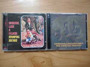 ★Emerson Lake & Palmer ELP EL&P★The Endless Trilogy London 1972★Stomping Encore London N.Y.1971 ヨレあり★中古品★中古CD店購入