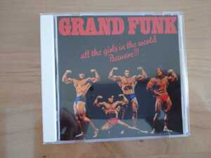 ★Grand Funk Railroad GFR ★ハード・ロック野郎(世界の女は御用心) All the Girls in the World Beware!!!★CD ★国内盤 ★帯付 ★中古品