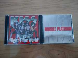 ★キッス KISS★ダブル・プラチナム DOUBLE PLATINUM 国内盤★KINGS OF THE NIGHT TIME WORLD GERMANY 1999★3CD★中古品★中古店購入品