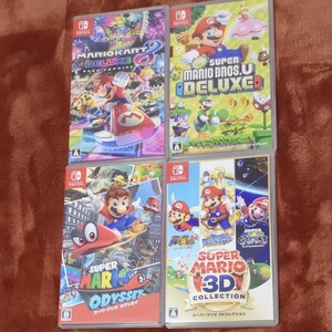 マリオオデッセイ マリオカート8デラックス NewスーパーマリオブラザーズU super mario 3D collection