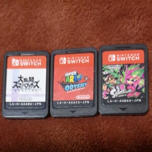 ソフトのみ Nintendo Switch スプラトゥーン2 スーパーマリオオデッセイ スマッシュブラザーズ ニンテンドースイッチ