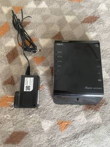 ★中古 NEC Aterm WG1200HS 無線LANルーター 通電確認済み 匿名配送 匿名配送