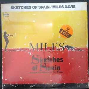 JAZZ LP/シュリンク・CAP帯・ライナー付き/マイルス・デイビス/MILES DAVIS/スケッチ・オブ・スペイン/SKETCHES OF SPAIN/Y-6447