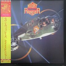 HARD ROCK LP/帯・歌詞カード付き美品/ナイト・レンジャー/NIGHT RANGER/セブン・ウィッシーズ/7 WISHES/Y-6563_画像1