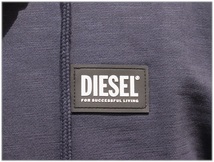 ♪ディーゼル♪ DIESEL L size ジップアップパーカー ネイビー_画像5