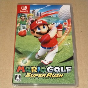 未開封新品◆マリオゴルフ スーパーラッシュ Nintendo Switch ニンテンドースイッチ