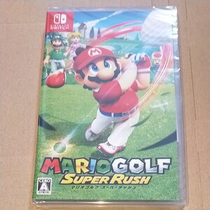 未開封新品◆マリオゴルフ スーパーラッシュ Nintendo Switch ニンテンドースイッチ