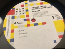 12”★Artists United Against Apartheid / Sun City / シンセ・ポップ・ロック！！_画像3