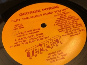 12”★Georgie Porgie / Let The Music Pump You Up / Maurice Joshua / ヴォーカル・ハウス・クラシック！