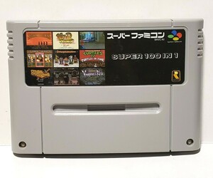 SFC　SUPER 100in.1　(ジャンク品)　 スーパーファミコンソフト