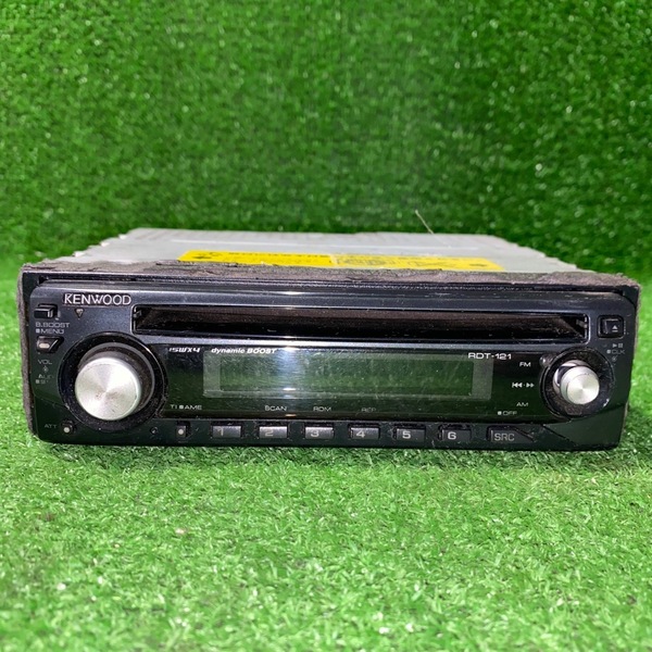 ケンウッド CD プレイヤー レシーバー 1DIN RDT-121 現状品