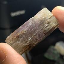 ライトパープルアラゴナイト・スペイン産紫霰石・4・18g（スペイン産鉱物標本）_画像6