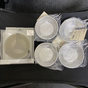 スノーピーク snow peak シェラカップ 4個 E-103 シェラマッチカップ STW-050T 廃盤品 新品未使用品 セット出品 送料無料