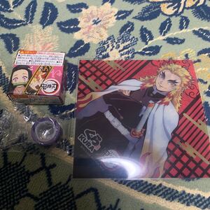 鬼滅の刃 煉獄さんのシート(未使用に近い)と猪之助のテープ(新品)