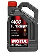 =正規品=　MOTUL モチュール 4100 TURBOLIGHT 【 10W40 】4L ★四輪専用★