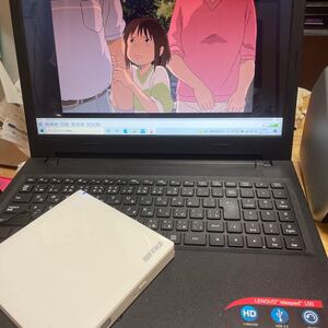 バファローDVD外付けドライブ