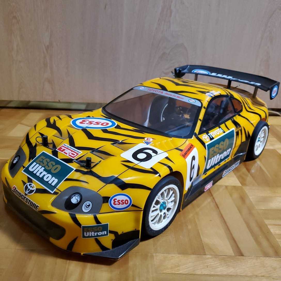 タミヤ 1/8 TGXフルオプ未走行!スープラボディも超希少