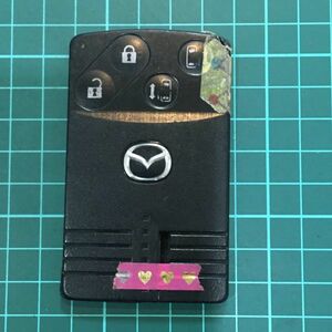 MZ 2580 マツダ 純正 キーレス リモコン スマートキー カードキー プレマシー デミオ ベリーサ ビアンテ MPVCR3W DC5W DC5R 4B