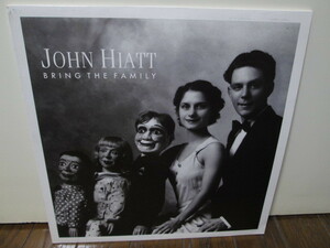 UK-original Bring the Family (Analog) John Hiatt ジョン・ハイアット　アナログレコード vinyl